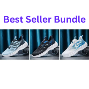 Men's Running Shoes 3-In-1 Bundle